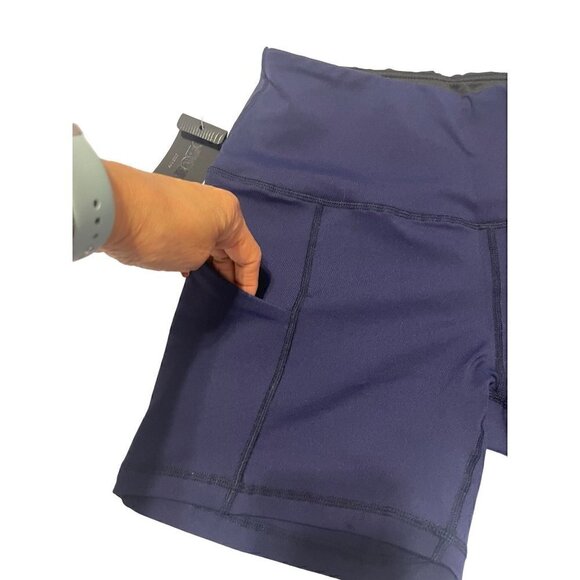 Ododos Athletic Leisure Navy Blue Shorts w/ Side Pockets Size MX - Picture 3 of 7